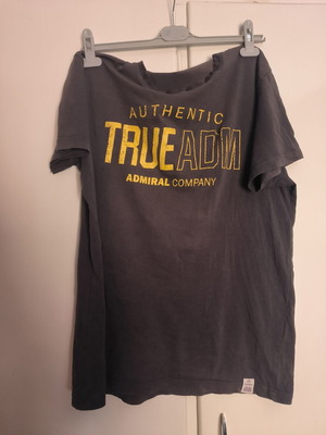 Admiral Excel short-sleeve t-shirt XL like new, gray