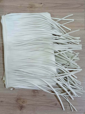 Even & Odd clutch bag like new, white