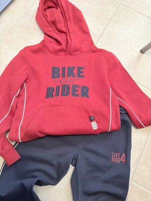 Orchestra tracksuit set like new, blue and red
