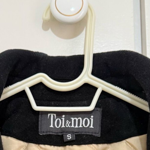Wool jacket Toi&Moi black used, size S