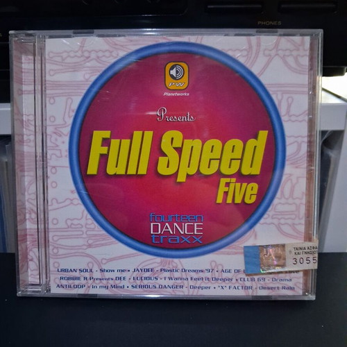 Full Speed Five CD like new, electronic compilation