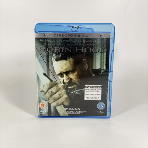 Robin Hood Director’s Cut Blu-ray like new with Greek subtitles