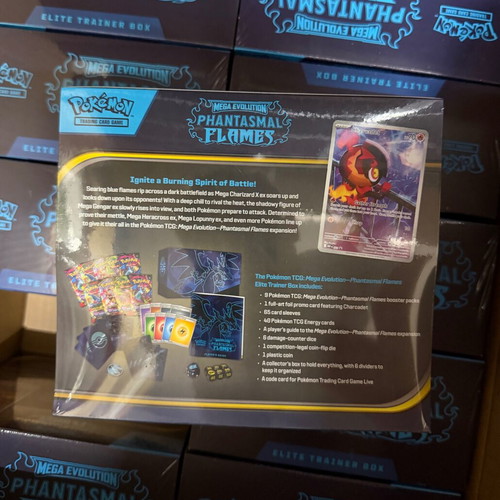 Pokemon Phantasmal Flames Elite Trainer Box new