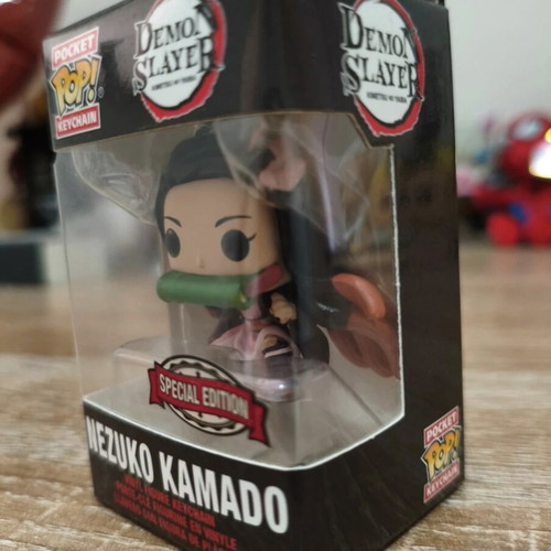 Nezuko Kamado Demon Slayer Funko Pop Keychain Special Edition new