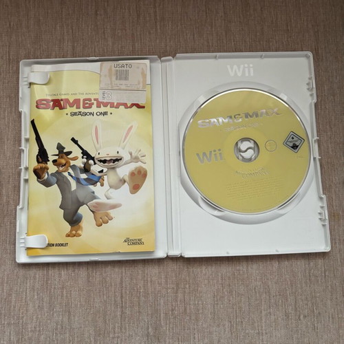 Sam & Max Season One Nintendo Wii PAL used complete