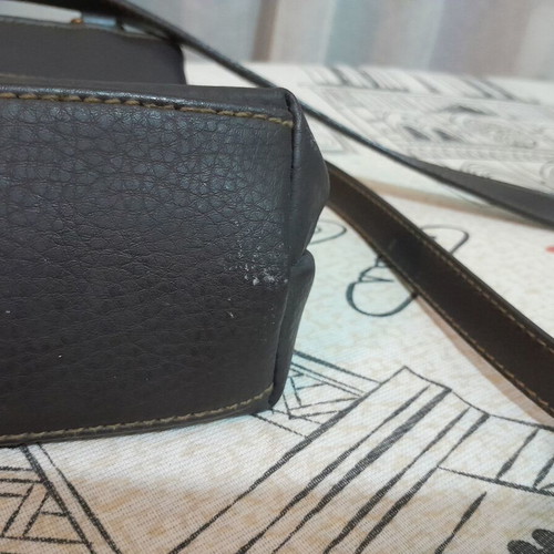 Esprit San Francisco leather shoulder bag like new, brown