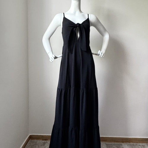 Parizianista S/M Maxi Black Dress new
