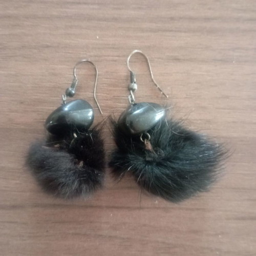 Earrings with tassels new, modern