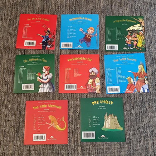 Storytime Audio CD σετ καινούργιο, Express Publishing, 8 τίτλοι