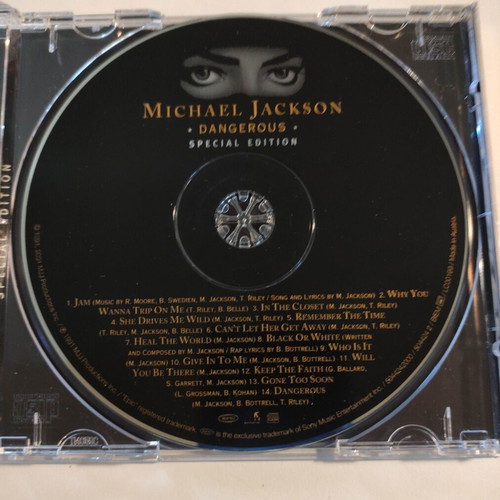 Michael Jackson Dangerous Special Edition CD, pop
