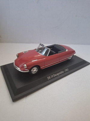 Citroen DS 19 Decapotable 1961 μοντέλο 1:43 καινούργιο από Atlas