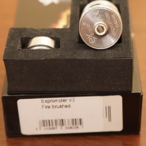 Expromizer 3 atomizer like new, stainless steel, repairable