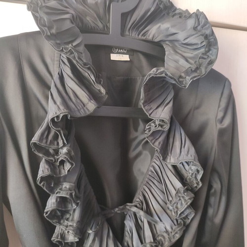 Thessis No1 women's jacket like new with small hole on belt, size S