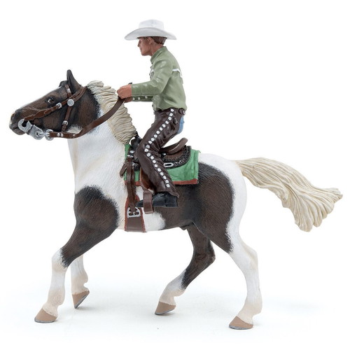 Wild West Cowboy and his Horse figure new from Papo