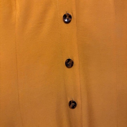 Lynne dress long and slim like new, yellow
