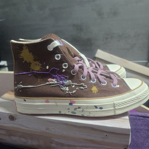 Converse X Bandulu Chuck 70 Hi sneakers size 41.5 new brown