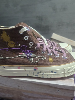 Converse X Bandulu Chuck 70 Hi sneakers size 41.5 new brown
