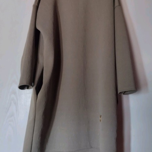 Dress one size like new, beige with side pockets