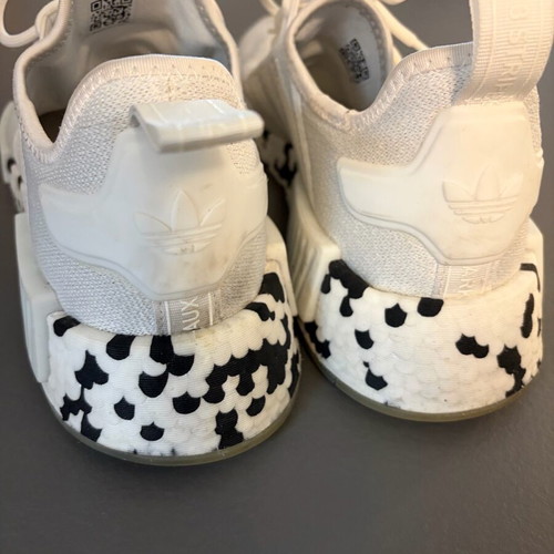 Adidas Originals NMD_R1 athletic shoes used, size 41, white