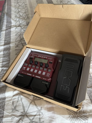 Zoom B1X Four Multi-Effects Processor καινούργιο για ηλεκτρικό μπάσο