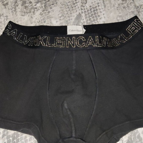 Calvin Klein boxer pack of 2 new, bamboo and cotton with gold details