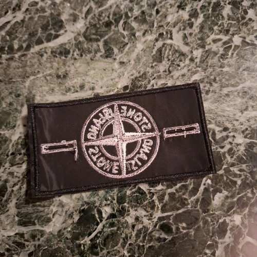 Stone Island patch new, blanco