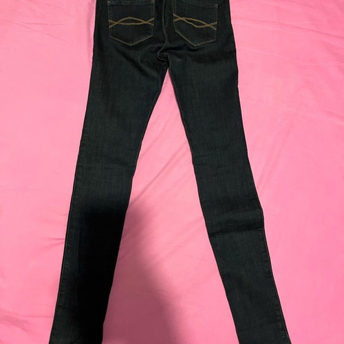 Blue black skinny jeans women's size XXS like new