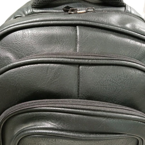 Backpack new synthetic leather black