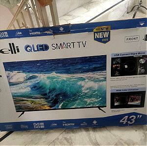 Arielli Smart Τηλεόραση 43" Full HD QLED QLED43N23 (2023) σπασμενο πανελ