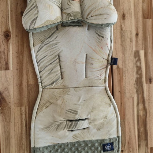 La Millou Stroller Seat Liner Boho Coco Velvet Khahi LM101020 like new