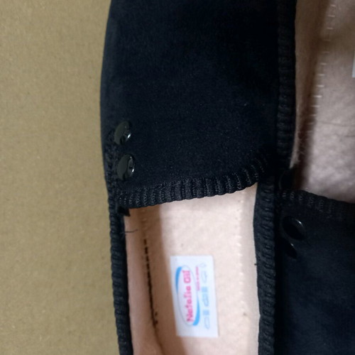 Natalia Gil winter closed slippers size 36 black new