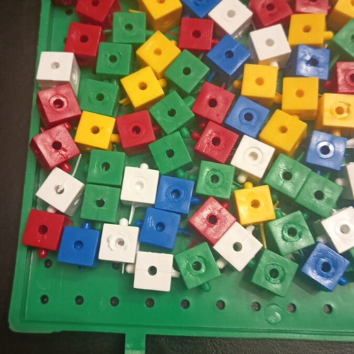 Knossos Numbering Blocks for 4+ Years, 100 pcs