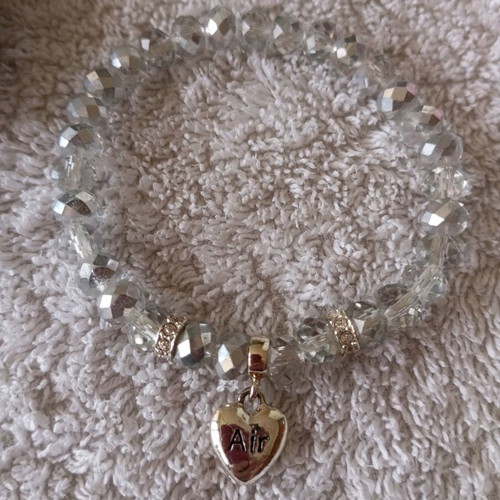 Bijou bracelets new with gift Swarovski bracelets and keychain