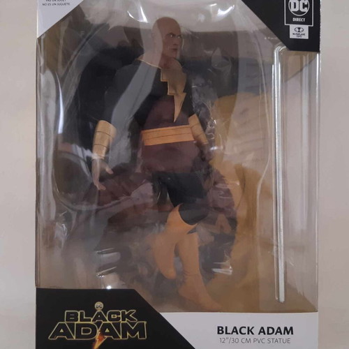 Black Adam McFarlane Toys Large Figure 30 cm like new with box