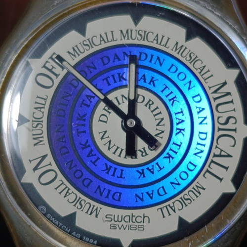 Swatch Musicall SALSA SLM104 quartz ρολόι μεταχειρισμένο