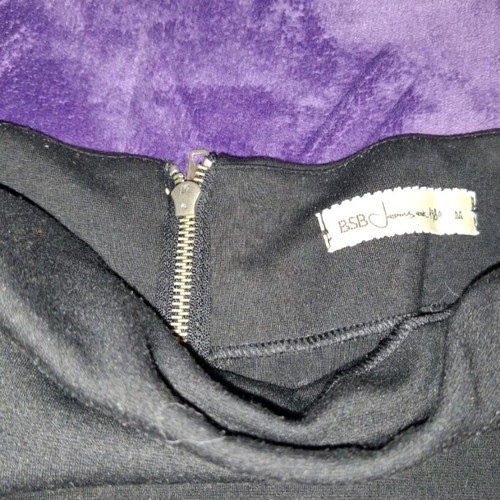 BSB Jeans skirt size M like new, black