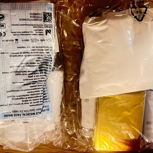 First Aid Kit Car Fabric Certified DIN 13164 new