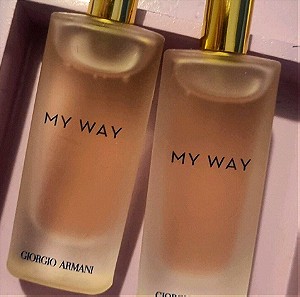 Giorgio Armani My Way Eau de Parfum 2x15ml (30ml)