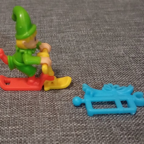 Christmas figure from kinder egg like new