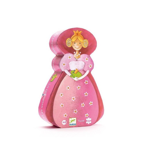 Djeco Puzzle The Princess and the Frog 36 Pieces like new for ages 4+