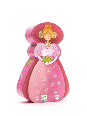 Djeco Puzzle The Princess and the Frog 36 Pieces like new for ages 4+