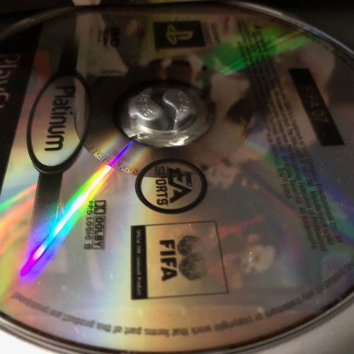 FIFA 07 Platinum Edition PS2 game used with manuals and leaflets