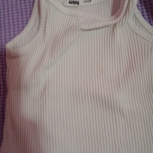 Sinsay White Top like new, 4-5 years