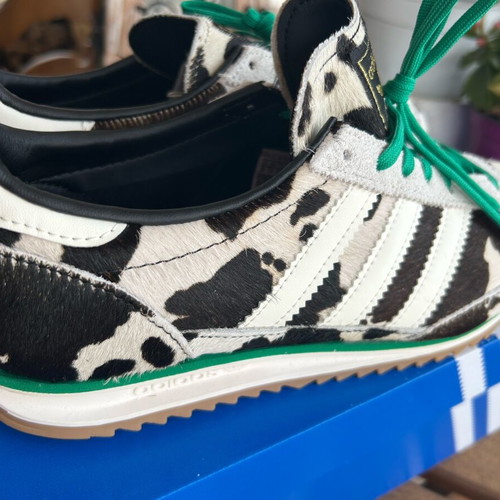 Adidas SL 72 OG W 41 1/3 new sneakers with cow print and green details