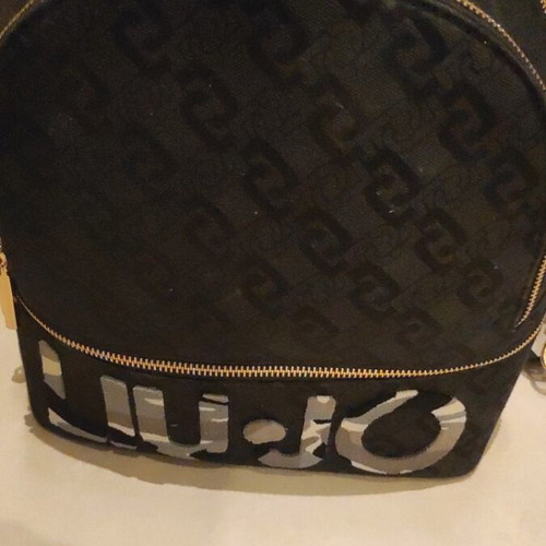 Liu Jo backpack black with gold details, like new