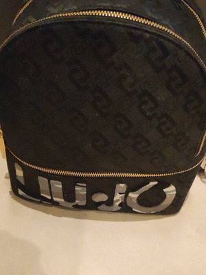 Liu Jo backpack black with gold details, like new