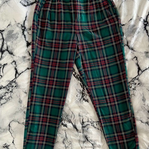 Checked fabric pants size XS like new