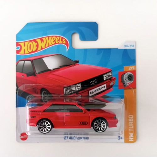 '87 Audi Quattro Hot Wheels HW Turbo new