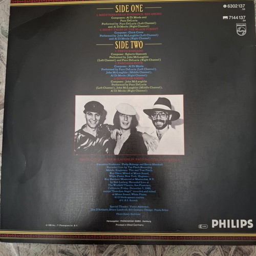 Friday Night in San Francisco vinyl record used