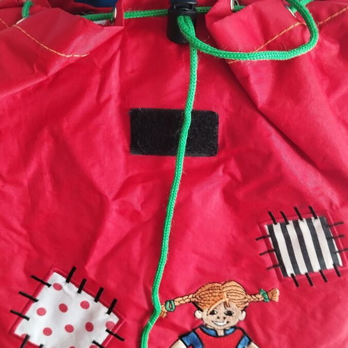 Pippi Longstocking vintage backpack used